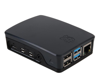 Obudowa Raspberry Pi Obudowa Pi 4, plastikowa, grafitowa